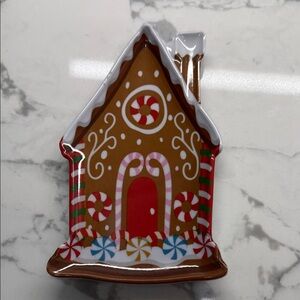 Cook with color Gingerbread house plastic spoon rest